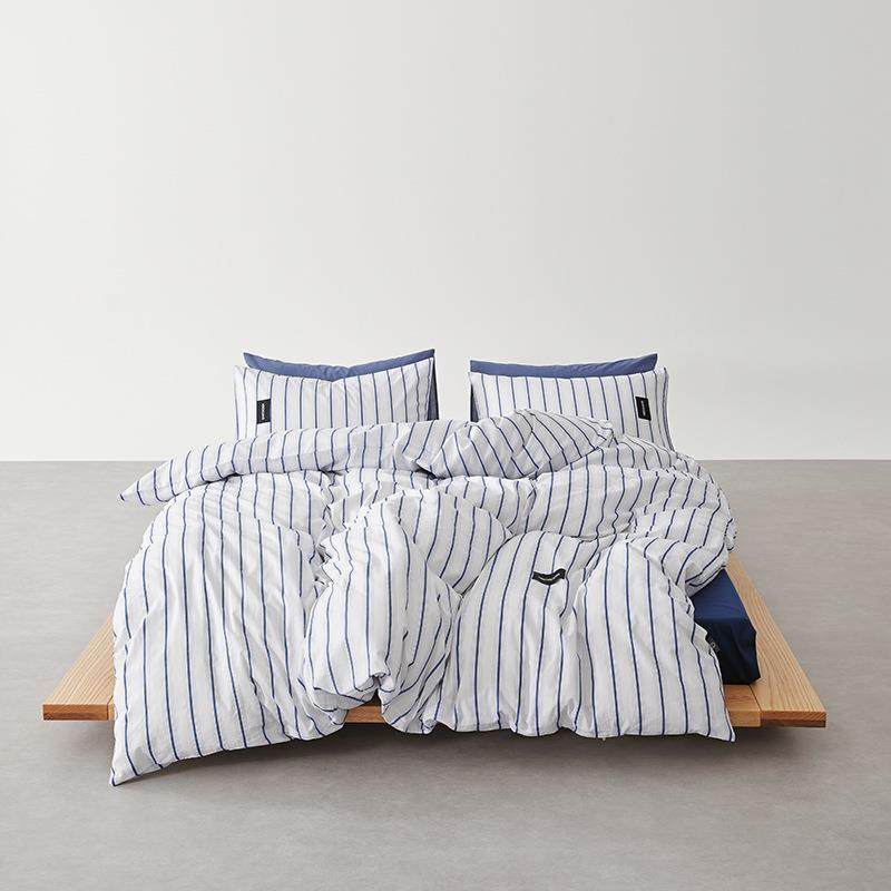 2025新款纯棉全棉极简风条纹系列四件套1.2m床单款三件套白芷,鲜花速递/花卉仿真/绿植园艺,割草机/草坪机,淘宝优惠券,粉丝福利购,淘宝优惠卷