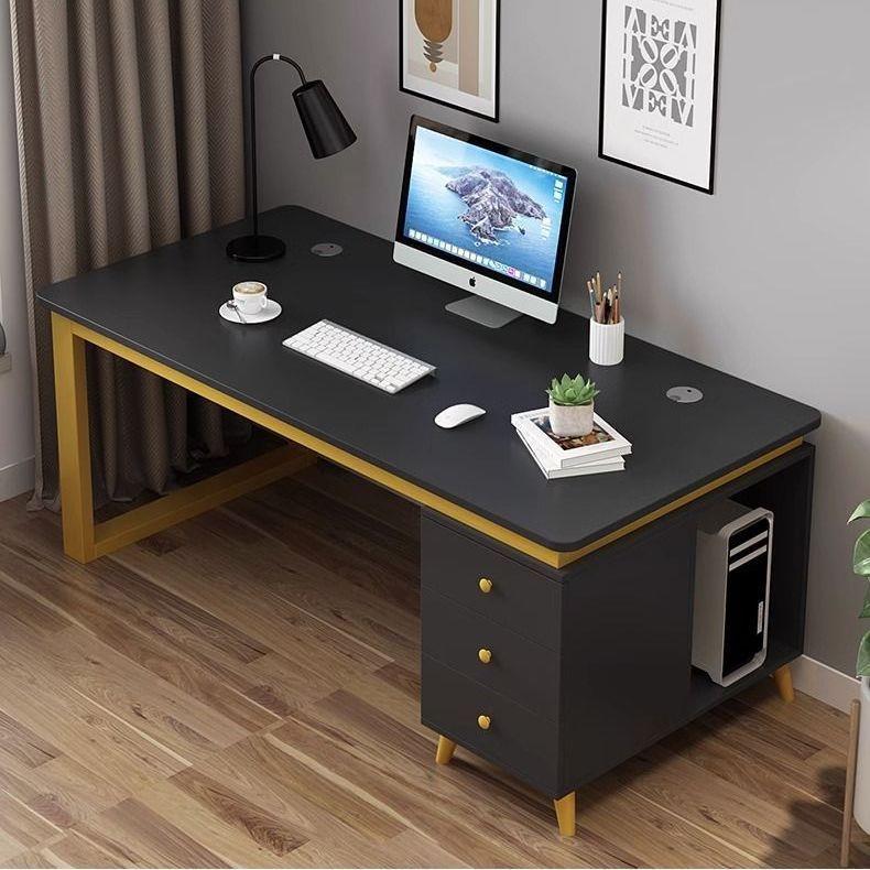 台式电脑桌现代简约学习桌轻奢写字桌卧室家用写字台经济型办公桌