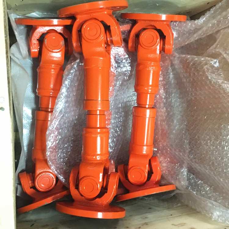 厂家SWC型万向联轴器可伸缩法兰式万向轴十字轴式万向节