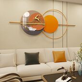 电视背景墙面装 饰品轻奢卧室内铁艺墙上挂饰 饰挂件客厅沙发墙壁装