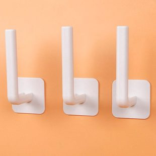 窗帘挂钩墙钩免打孔安装固定壁钩勾挂配件自粘式窗帘绑带固定扣