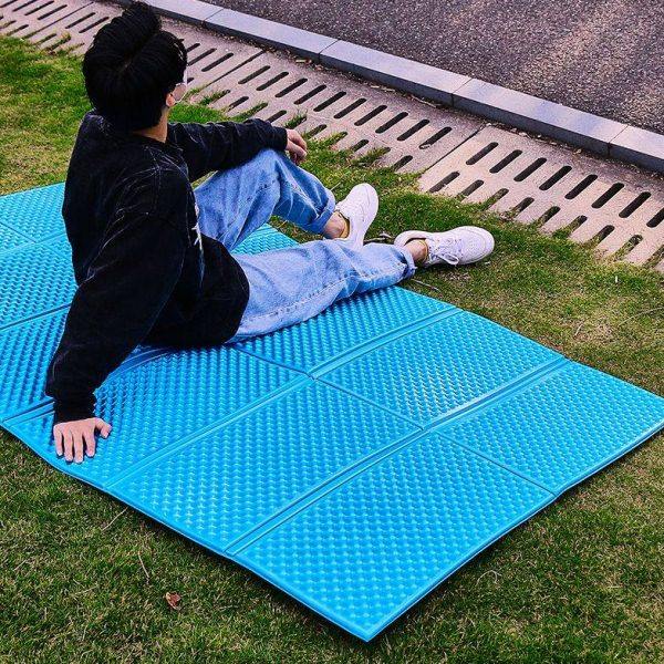 便携式折叠加厚双人铝膜防潮垫户外露营野餐防水蛋巢垫午睡垫,户外/登山/野营/旅行用品,防潮垫,淘宝优惠券,粉丝福利购,淘宝优惠卷