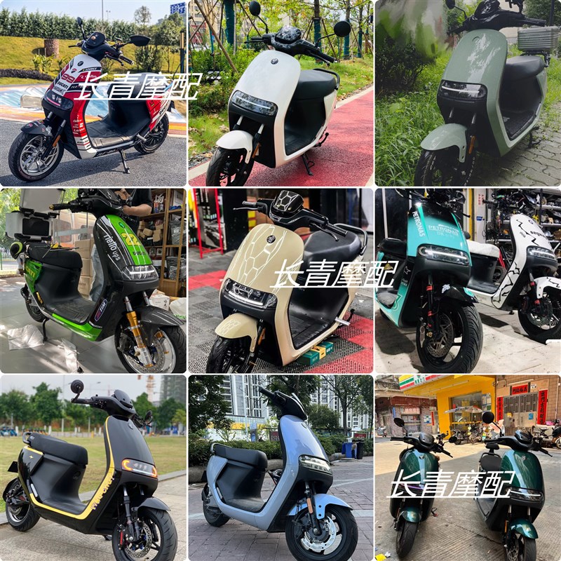 九号电动E80C/E90/E100/E125/E200P全套车壳烤T漆件外壳颜色可定