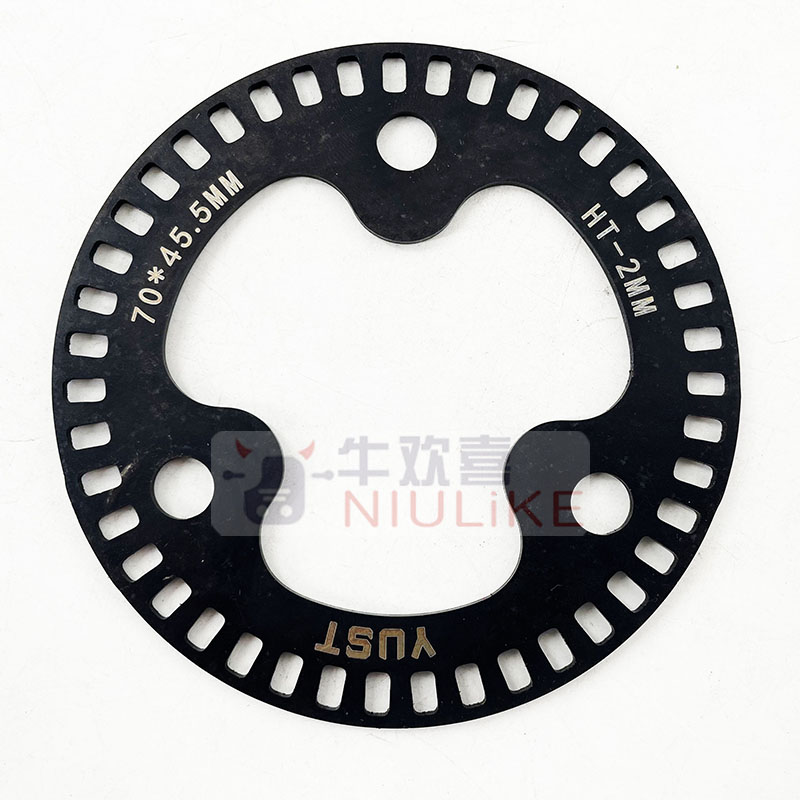 宇斯特 九号dMmax110机械师 换轮毂 ABS齿盘 煞车感应盘 70mm孔距