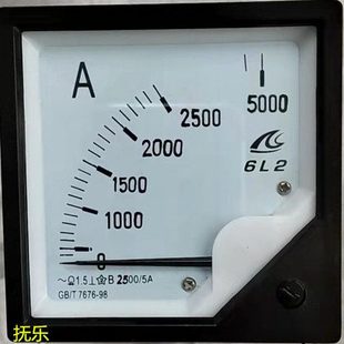 6L2带过载交流电流表6L2-2500/5A过载5000.6L2-2.5KA  2.5K/5A 3K