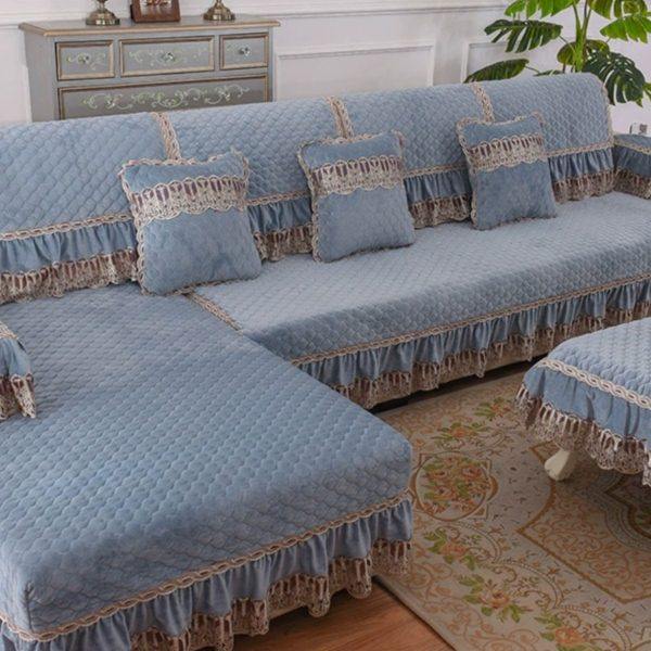 欧式沙发垫四季通用布艺防滑高档现代客厅皮沙发套罩全包萬能套子,居家布艺,沙发垫,淘宝优惠券,粉丝福利购,淘宝优惠卷