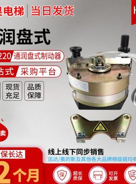 pzd140 PZD220抱闸制动器 电梯配件DC180V GTW5电磁铁碟刹制动器