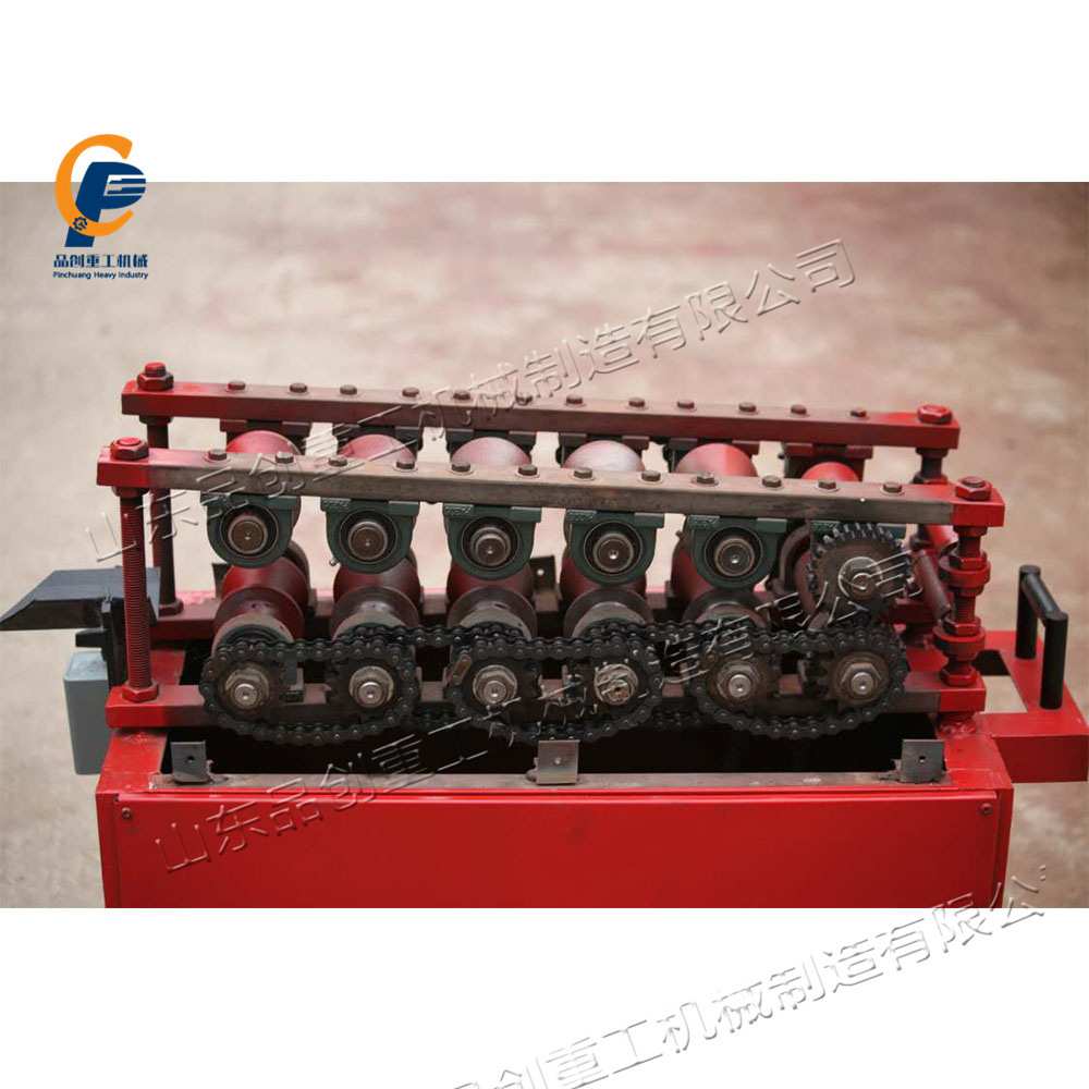 工业波纹管扁管机 桥梁工程施工压管机 小型预应力布纹成型设备