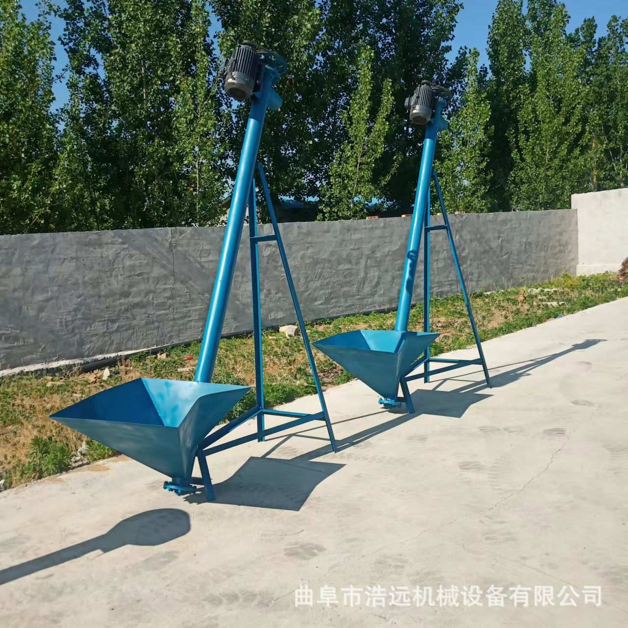 自吸式219管径螺旋蛟龙提升机现货化肥颗粒不怕腐蚀螺杆输送机