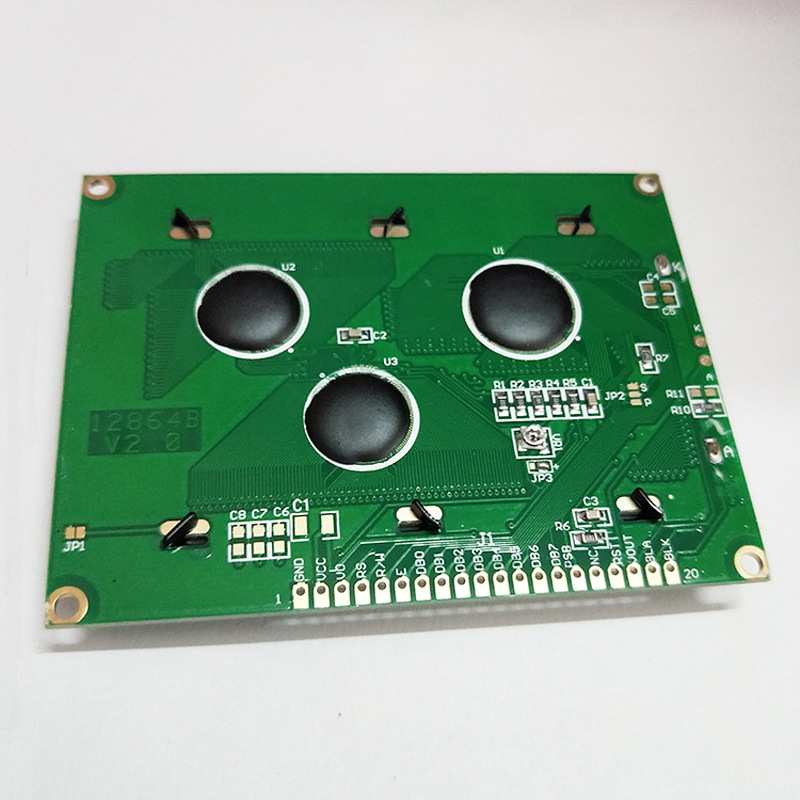 蓝屏 LCD12864A 液晶屏 128*64 尺寸 93*70 液晶屏