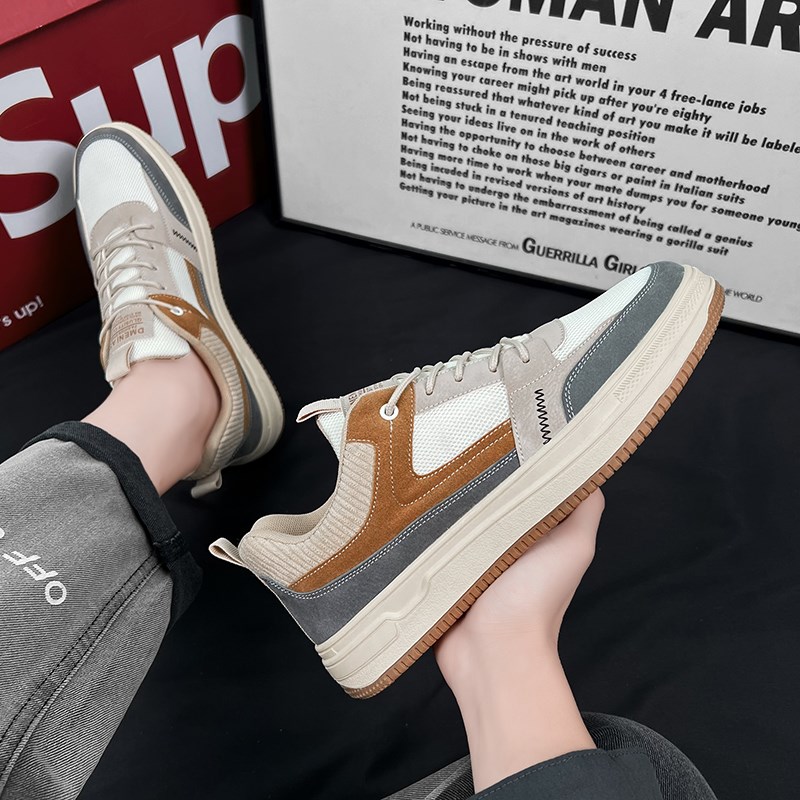 大码45帆布男鞋春季透气网鞋男46潮流鞋子男春款47码48休闲板鞋男