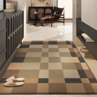 高级感玄关可裁剪定制进门地垫简B约耐脏进门地垫刮沙除尘家用门