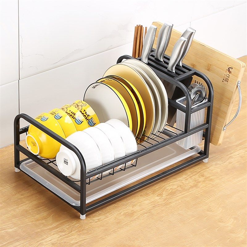 厨房置物架碗碟碗盘收纳架晾洗放碗架沥水架碗柜碗筷放碗收纳盒,厨房/烹饪用具,厨房置物架/置物柜/角架,淘宝优惠券,粉丝福利购,淘宝优惠卷