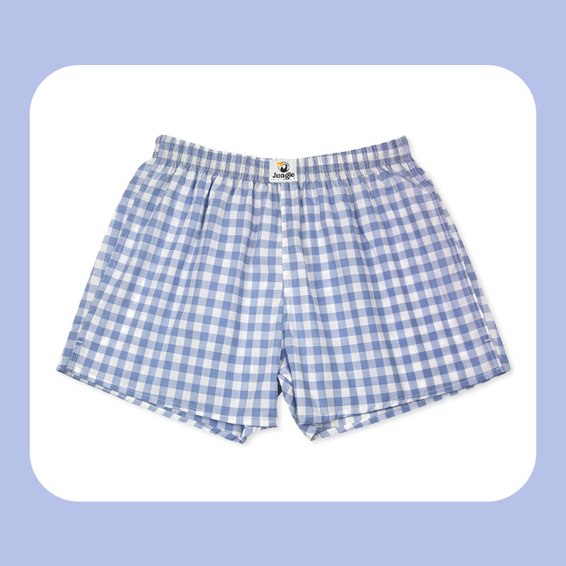 男士内裤阿罗裤男纯棉平四角大码宽松内裤男生女居家短睡裤男夏季,女士内衣/男士内衣/家居服,男阿罗裤,淘宝优惠券,粉丝福利购,淘宝优惠卷