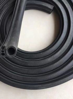 新源远山65-B75m-80-90胶轮式挖掘机 前挡风玻璃门边胶条密封条