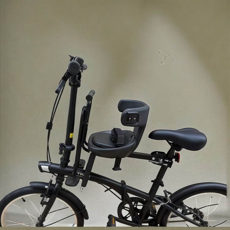 适用daahon大行p8折叠自行车儿童座椅前置快拆d7/p10/d10/d6/412