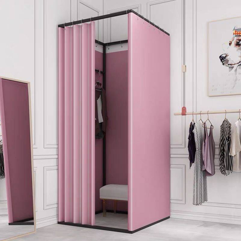 简易试衣间门帘便携更衣室可移动试衣间轨道临时活动换衣间展示架,商业/办公家具,移动试衣间,淘宝优惠券,粉丝福利购,淘宝优惠卷