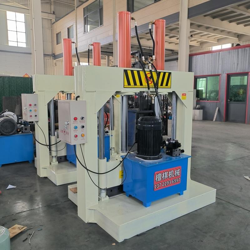 PP尼龙液压铡刀机头胶块切胶机毛毡切料机