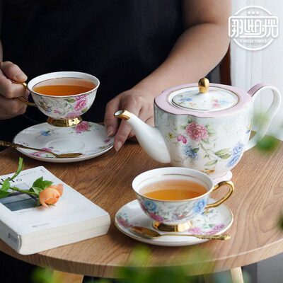 咖啡壶杯碟套具欧式小奢华英式下午茶杯精致高档骨瓷英式下午茶具