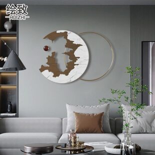 轻奢沙发背景墙壁饰简约立体壁挂客厅挂饰卧室玄关墙面装饰挂件品