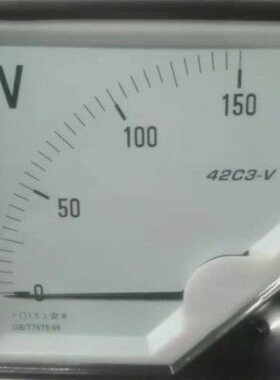 指针直流电压表42C3-150V 100V 250V 300V 450V 500V 600V 42C3-V