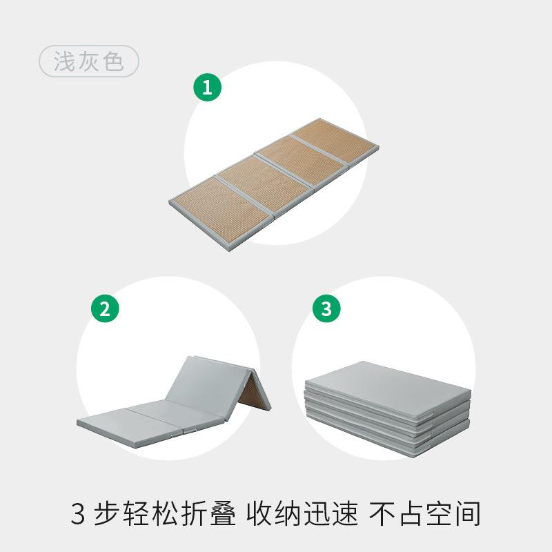 日式榻睡榻米垫椰子折叠床家垫打地铺垫两用棕AAA0023硬垫用卧室