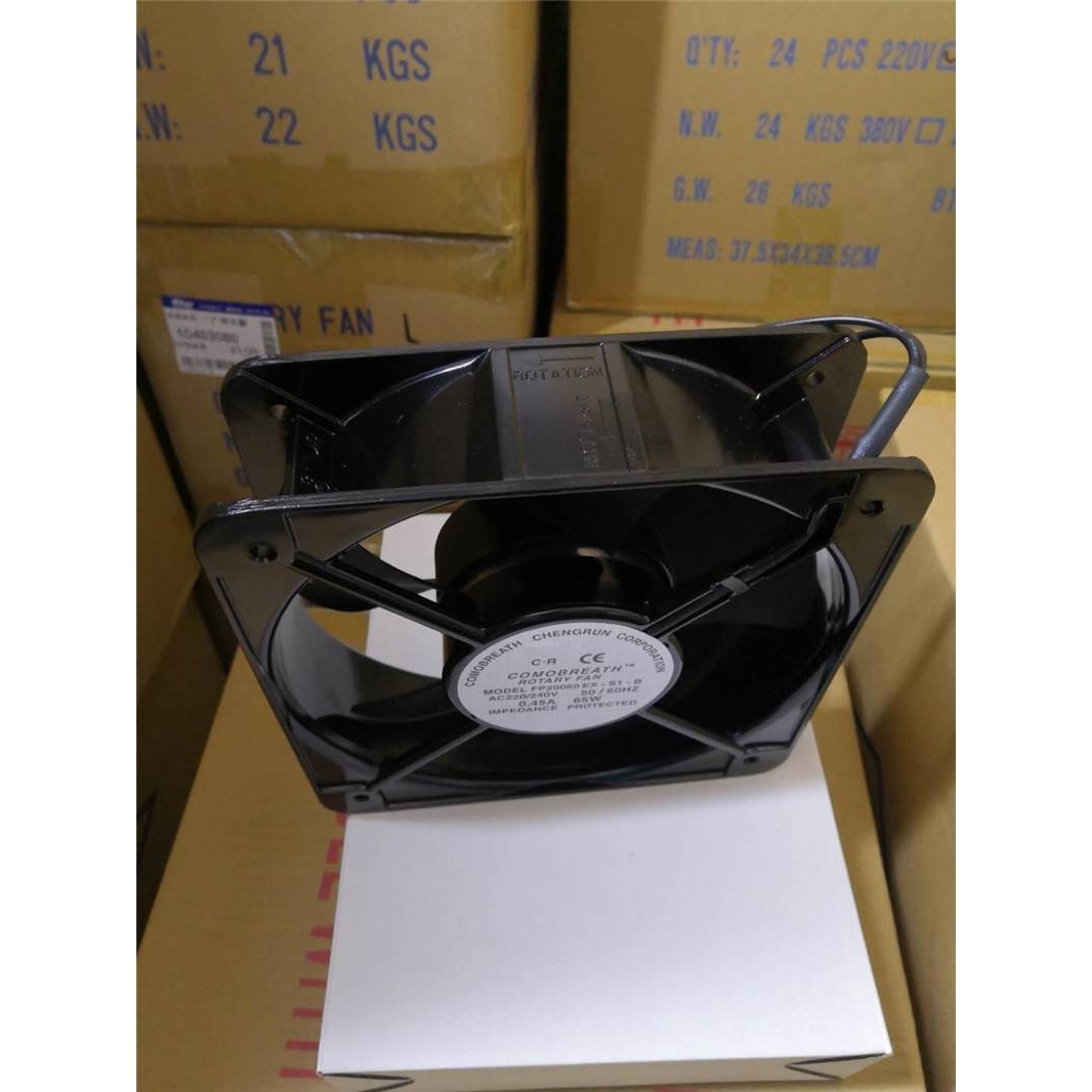 工业轴流风机FP20060EX-S1-B电柜散热风扇 65W 220V/240V 0.45A