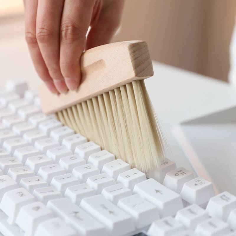 ?迷你桌面小扫把簸箕清洁套装榉木扫帚组合刷子垃圾铲儿童