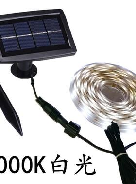 LED太能软灯阳条太阳灯能带太阳能TYN002圣5诞灯米150灯