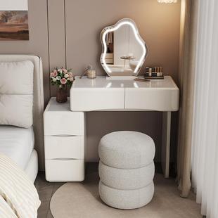 ?20871璃25款 小户型梳妆台卧新室c实木一体化妆桌晶钻玻非岩板60m