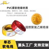 国铜芯芯电线单平多股软铜线1.52.546方电源线标家129装 布电线