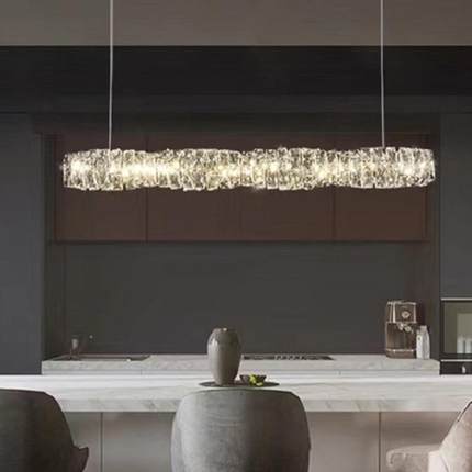 吧现代简艺术21046水晶吊灯极客厅餐厅意创式轻奢枝型台卧室意设