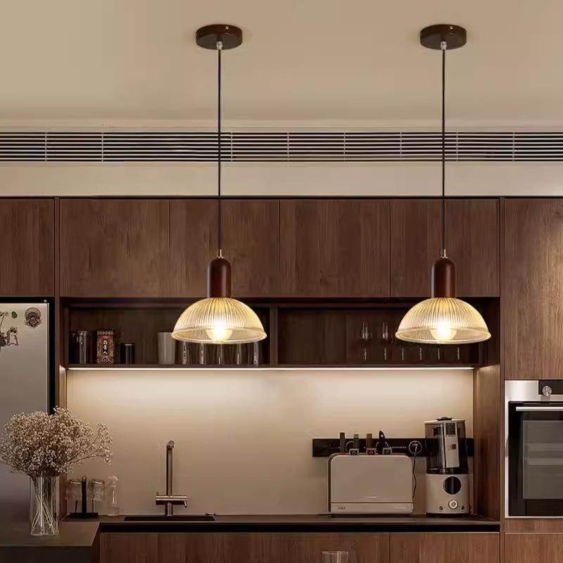 餐胡厅灯中古风饭厅餐桌小424吊式灯美复古桃木色网红吧台过道灯,家装灯饰光源,智能吊灯,淘宝优惠券,粉丝福利购,淘宝优惠卷