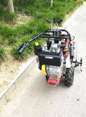 地山果园UAS手扶式田园沟油管理机小型水稻田旋耕机柴开培土微耕