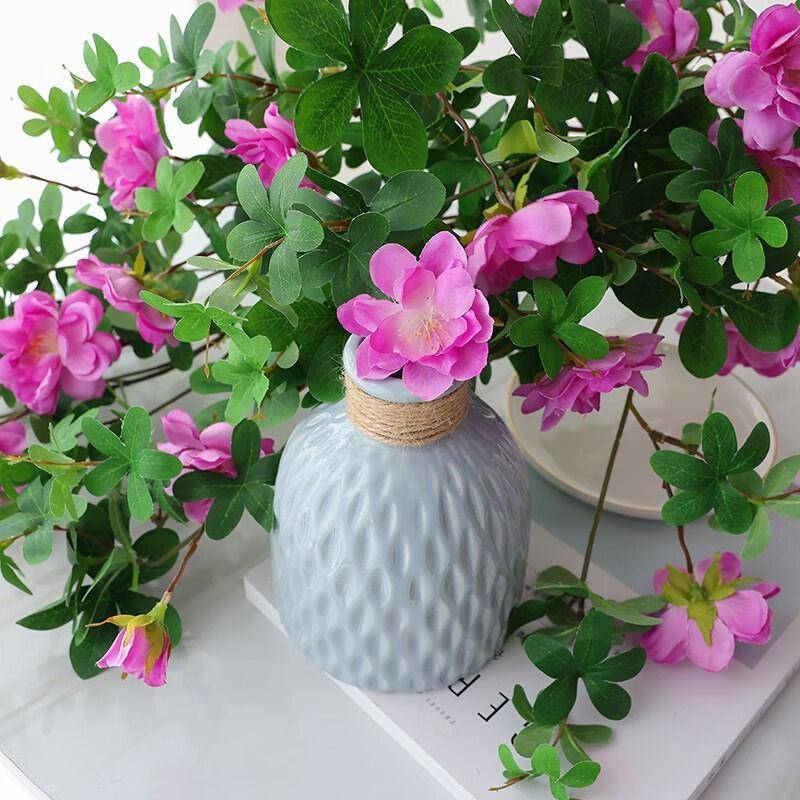 十里香假花仿挂真U9QRE_16花束绿藤植墙面壁客厅阳台吊兰条装饰藤