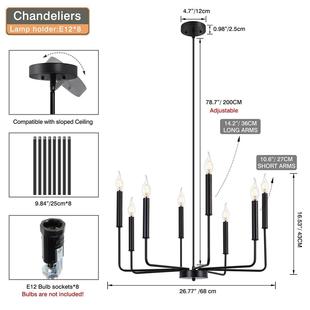 跨复境美PL-0016灯式吊灯工业风古艺吊灯铁蜡烛热卖灯具吸顶灯