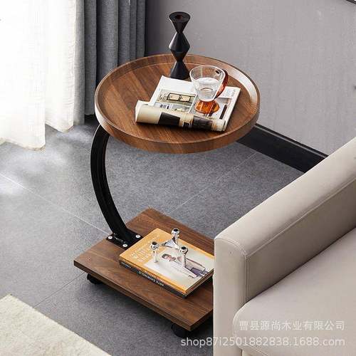 严茶几选工厂卧室头小边几可客厅移卧室床沙动小桌发床边小茶几置