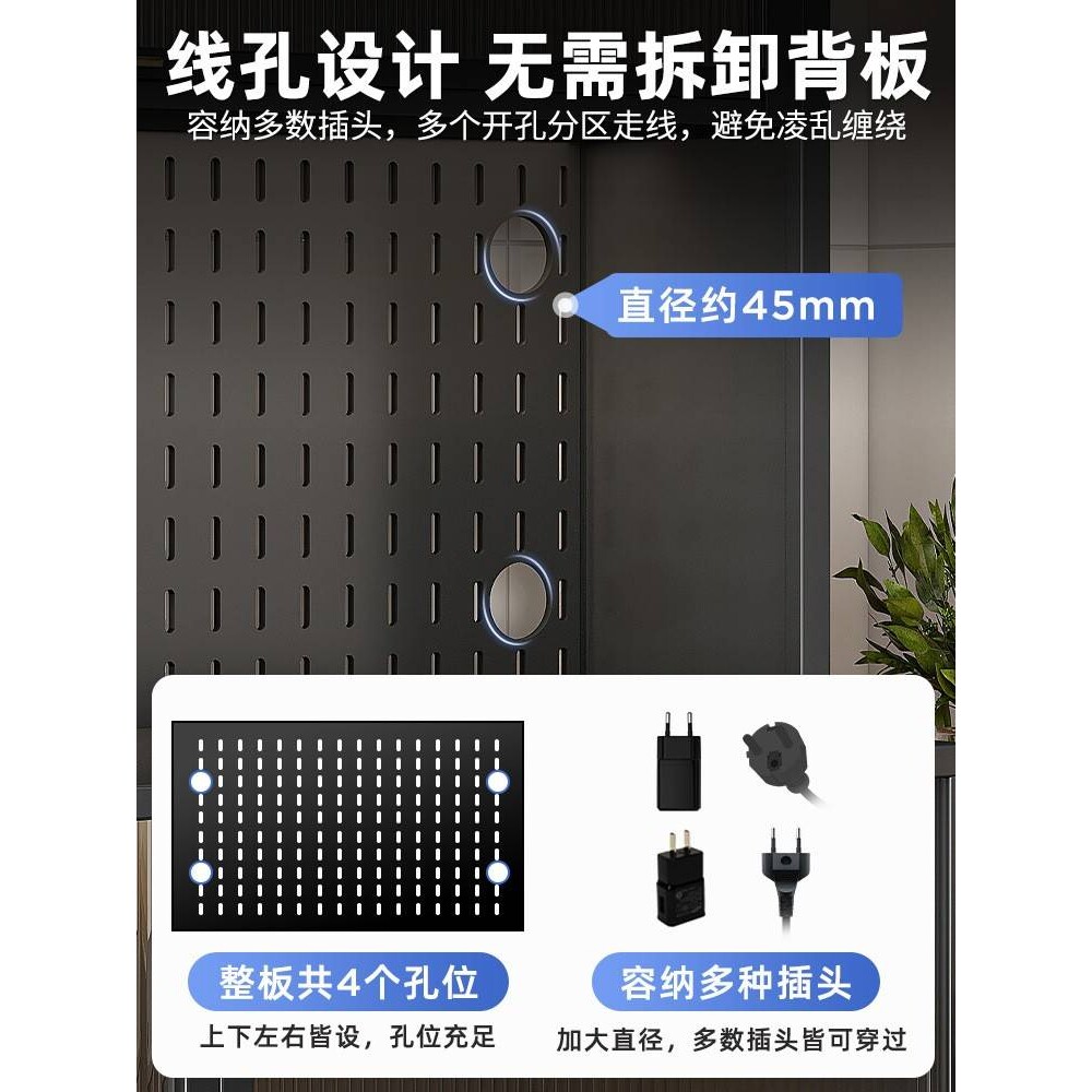 A9L厨房置物架落地多层收纳柜餐边柜置物柜多功能微波炉柜储物柜