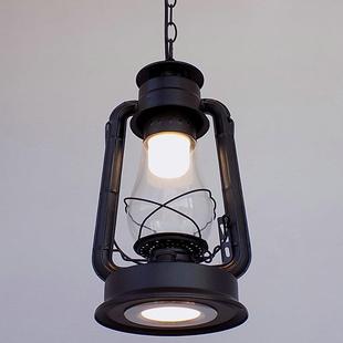 复吊灯马灯创意老式煤624油灯V饰灯吸顶装灯古怀旧主题220电源灯
