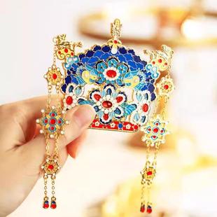 有凤来仪凤冠冰箱京贴国博十三陵RQY孝皇念后龙凤端冠北旅游纪品