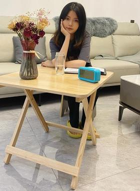 木可正折叠桌家RSX用餐简易便实携式饭桌出租房方桌形小户型吃饭