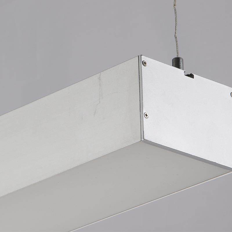 工业风装修条灯灯LE线形创意图案线拼接吊D线灯商HM-XTD10场办公