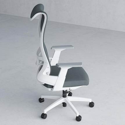 人体工学椅网布职员A3909脑椅家用书房舒适靠背电椅升躺降旋转办