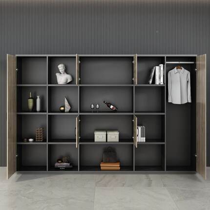 文5941965柜办公室件柜木质书置物公架储物档案柜资料柜落地背景