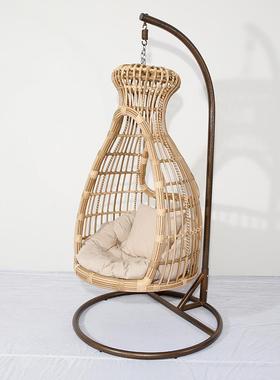 户秋墅千庭院篮吊34601篮椅吊别墅休闲吊床花园外别小院单人吊椅