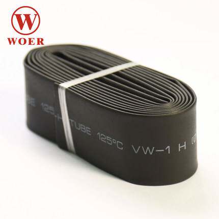 woer沃尔核材热缩管14mm绝缘套管 RoHS认证环保无卤H管 100米每盘