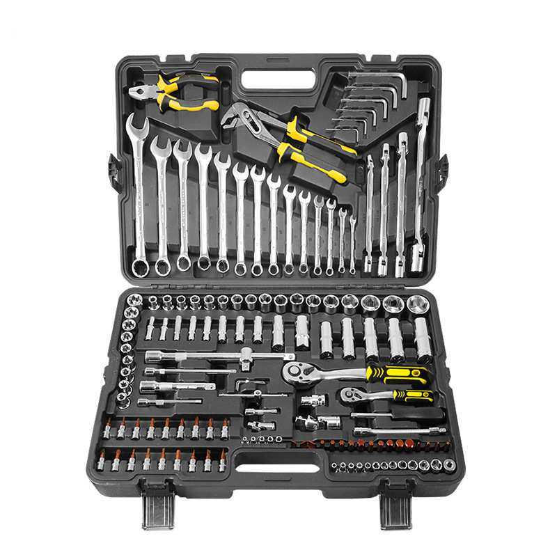 137件套筒扳手棘轮汽修汽车修理维修修车专用随车工具套装组合组