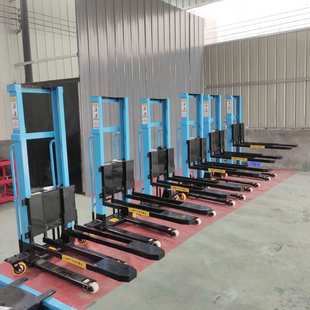 上下货神器液压堆高搬运车自动便携式 电动随车叉车 1吨叉车新款