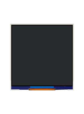 Z34001 3.4寸方屏LCD液晶显示屏480*480分辨率运用于八六盒开关