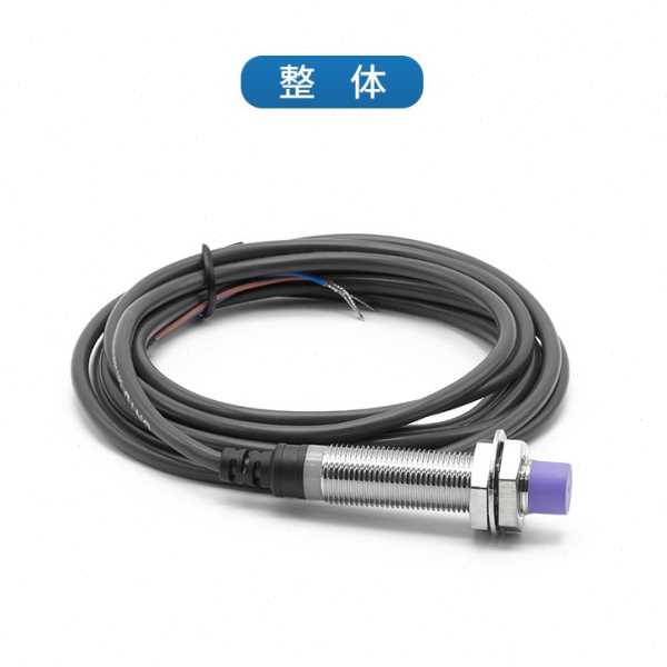 昌得电感式CJY18S接近开关CJY12S-07NA传感器m12直流NPN三线常开2